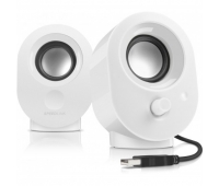 SPEEDLINK SL-8001 SNAPPY 2.0 Stereo Speakers White